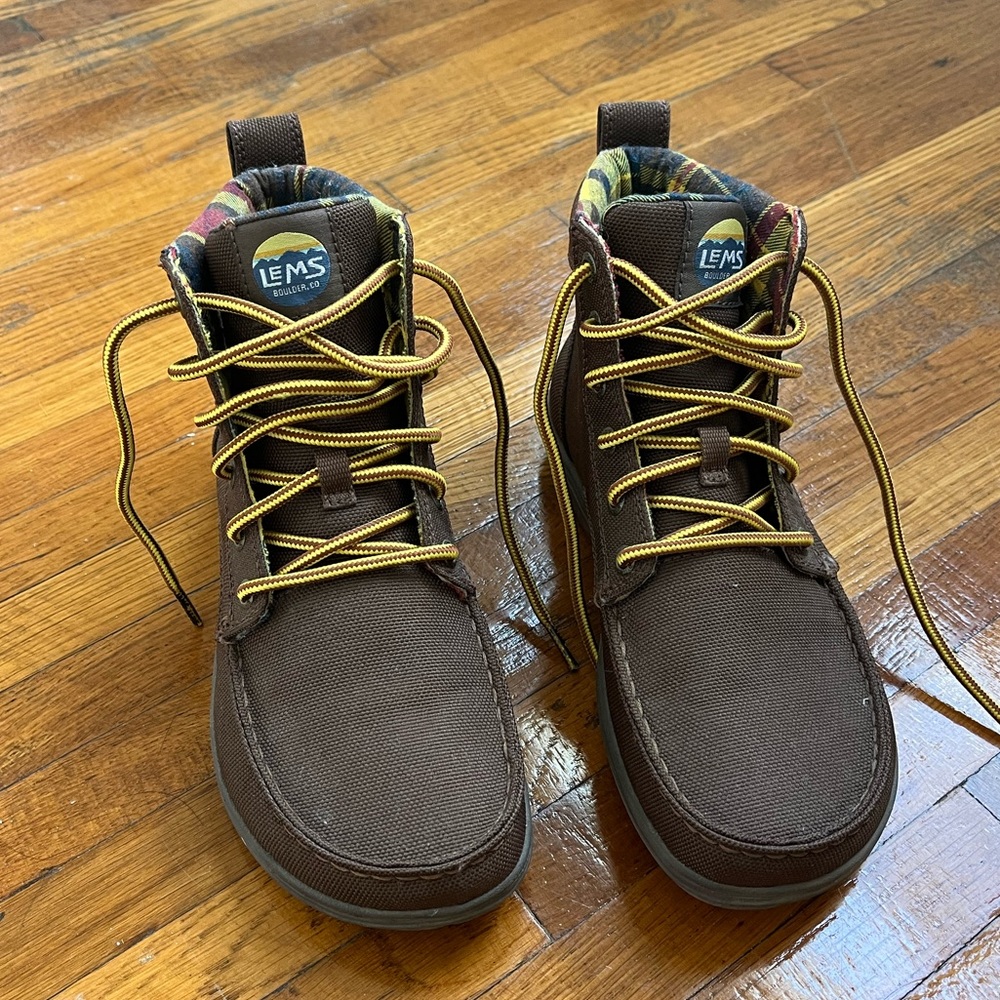 Lems Boulder Boot - size 7, Brown